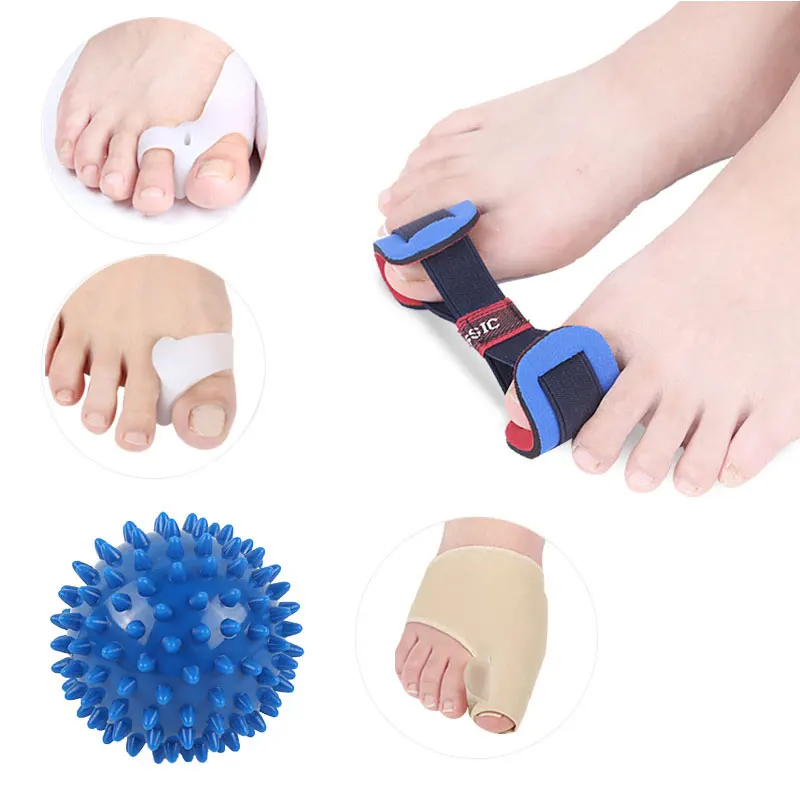 8 шт./компл. BYEPAIN Bunion комплект для корректирующие накладки протектор носоупорный