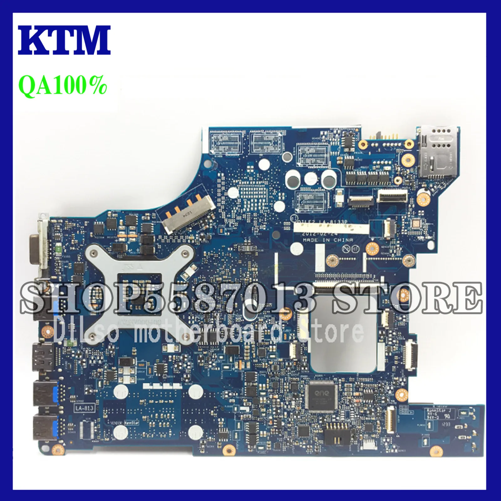 

KEFU LA-8133P For lenovo E530 LA-8133P Laptop Motherboard rev1.0 la-8133p Motherboard GM Motherboard Test Motherboard