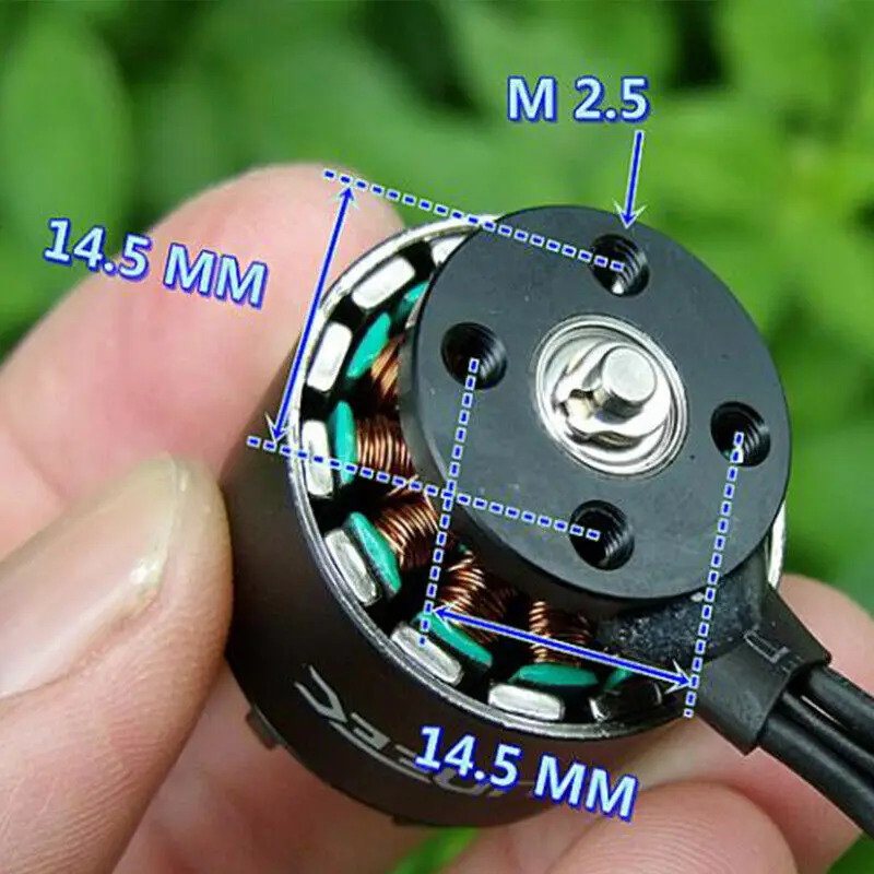 YUNEEC 1680KV 2810 бесщеточный флуоресцентный микромотор для многоосного аэрократа