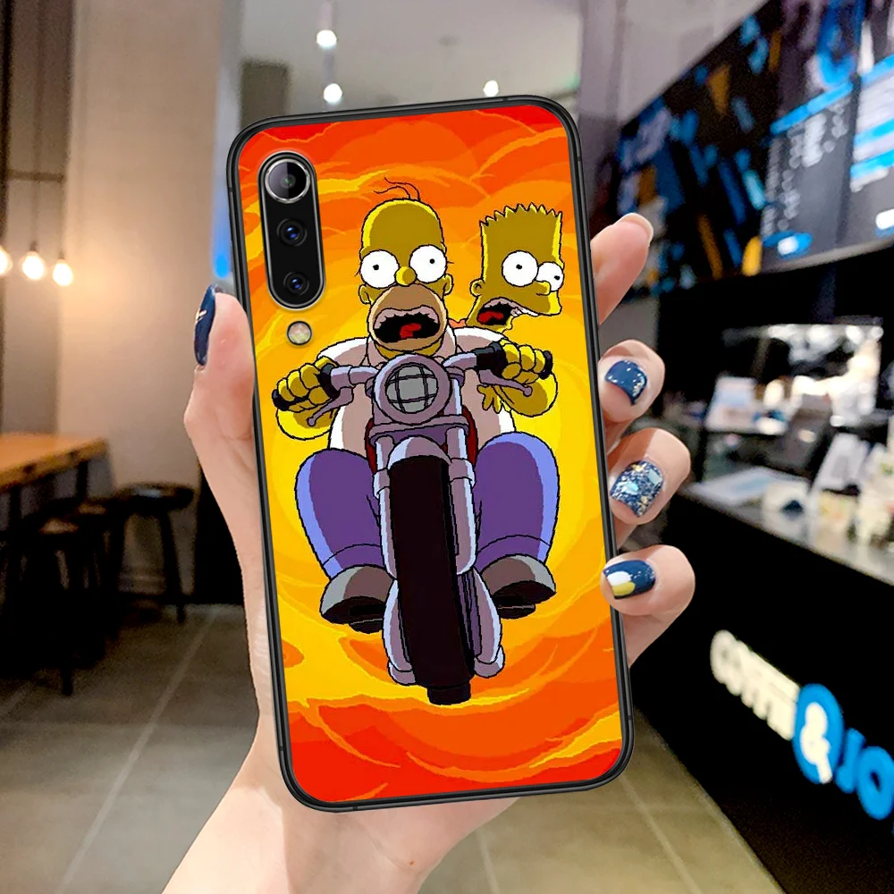 

Anime Homer Simpson Phone Case For Xiaomi Mi Note 10 A3 9 MAX 3 A2 8 9 Lite Pro Ultra black Back Soft Etui Pretty Waterproof