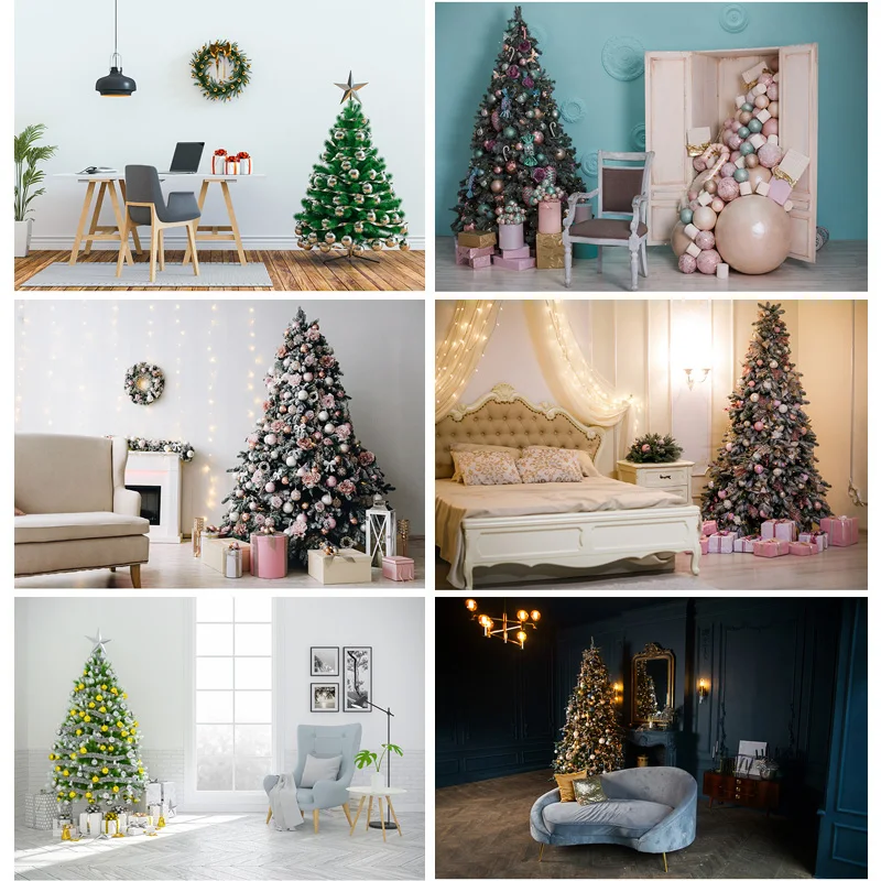 

Vinyl Custom Photography Backdrops Christmas day Theme Photography Background 91106DJ-23