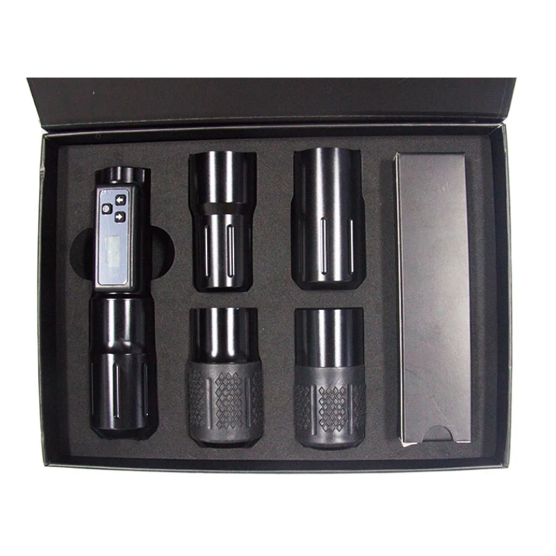 

KIME Original Wireless Battery Tattoo Machine Pen 2000mAh Strong Japan Coreless Motor Rotary Machine Gun Tattoo Equipment Set