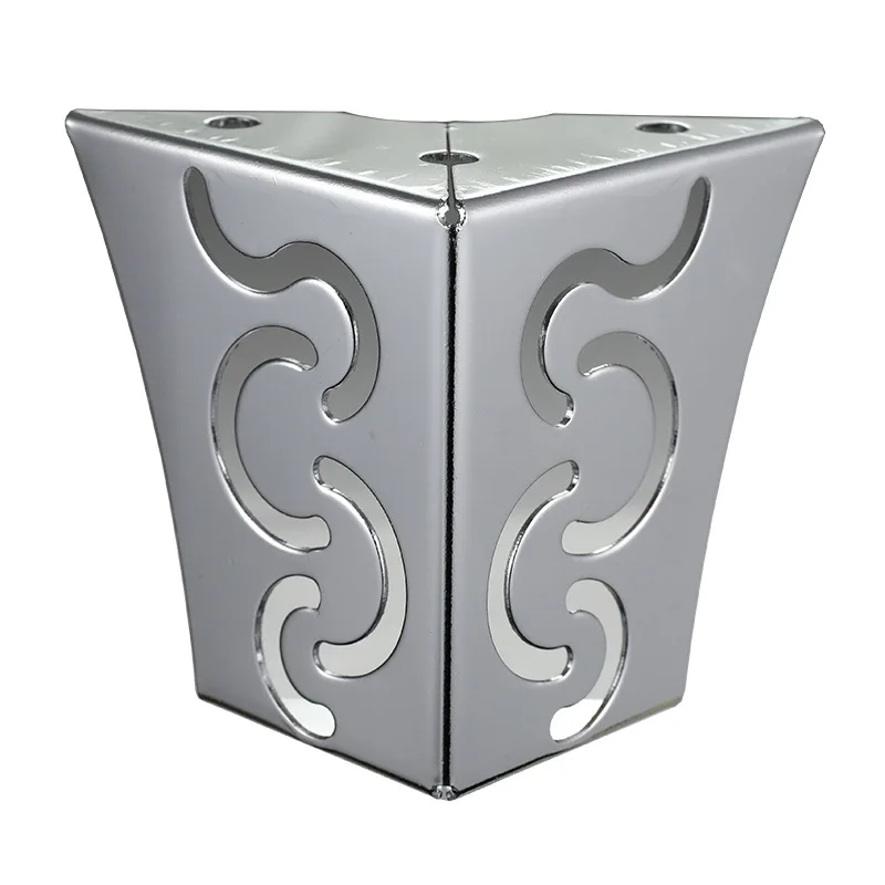 4 шт резьба металлические ножки мебели для ножек дивана заколка волос накладки на