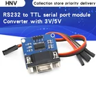 Модуль преобразователя последовательного порта MAX3232 RS232 в TTL, соединитель DB9 MAX232 для Arduino