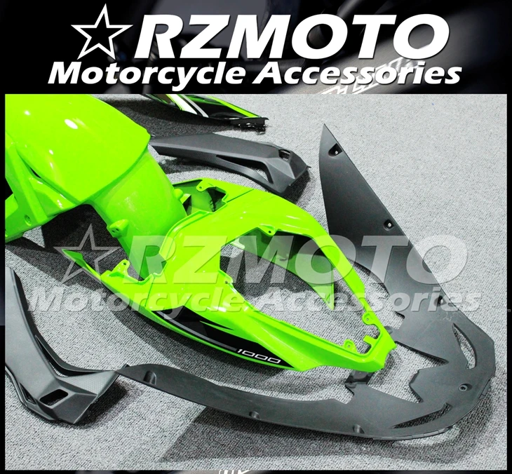 

High quality New ABS Motorcycle Fairing Kit Fit for kawasaki Ninja ZX10R 2016 2017 2018 2019 ZX-10R Bodywork set Green Black