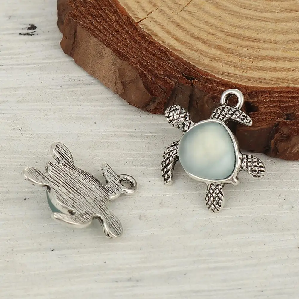 DoreenBeads модный сплав на основе цинка и смола океанская подвеска морская черепаха