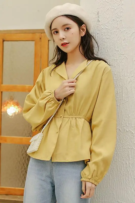 

Cheap wholesale 2019 new Spring Summer Autumn Hot selling women's fashion casual ladies work Shirts MP9816