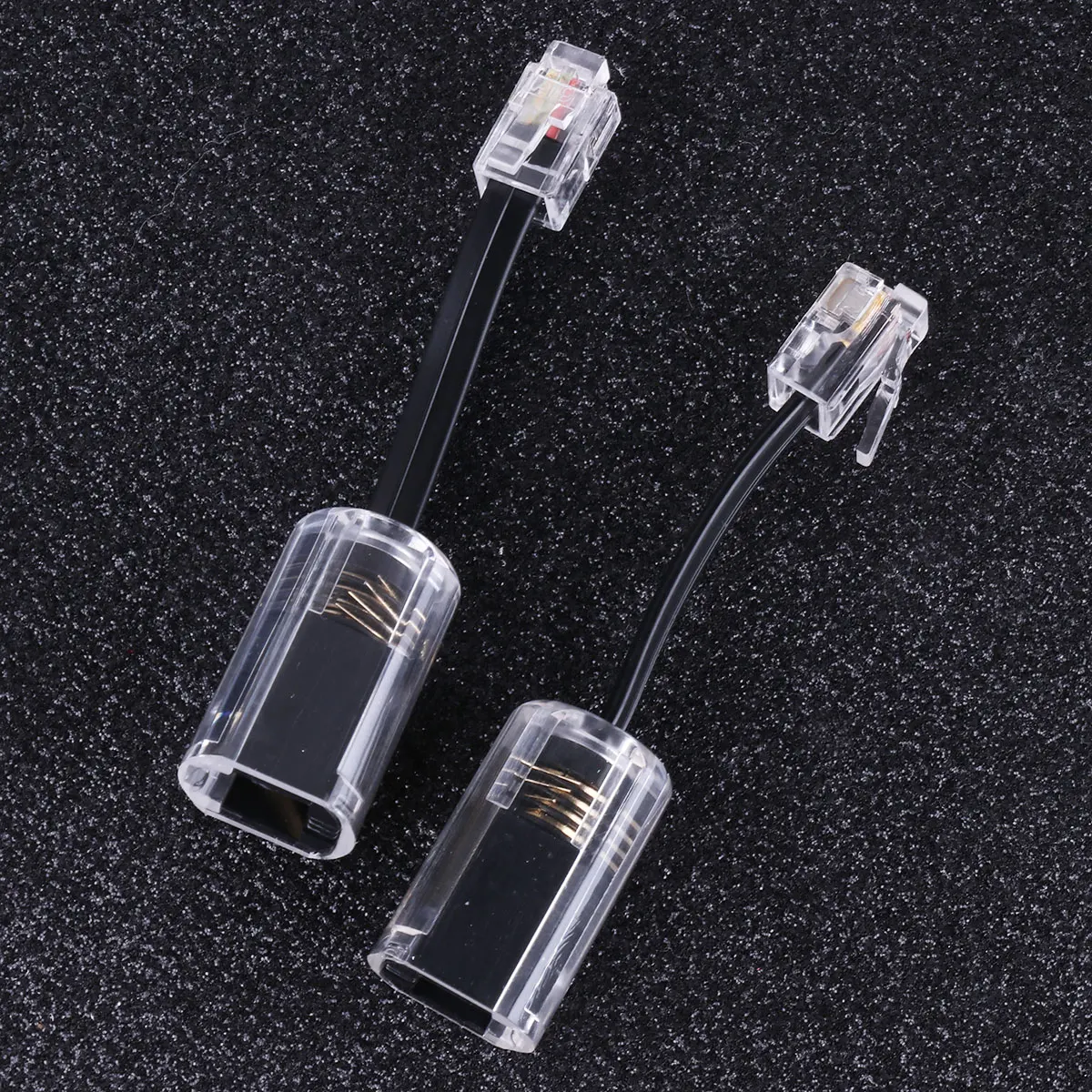 2 шт. универсальный телефонный кабель с поворотом на 360 градусов|Соединители| |