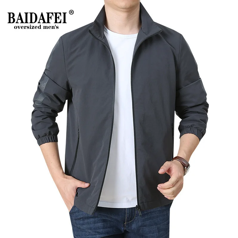 

Ветровка мужская демисезонная водонепроницаемая, с воротником-стойкой