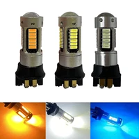 2pcs canbus error free pw24w pwy24w led bulbs for audi bmw volkswagen turn signal lights or daytime running lights xenon 6000k