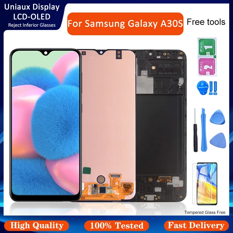 

6.4'' Super Amoled For Samsung GALAXY A30S A307 LCD Display with Touch Screen Digitizer Assembly A307F A307FN A307G A307GN LCD