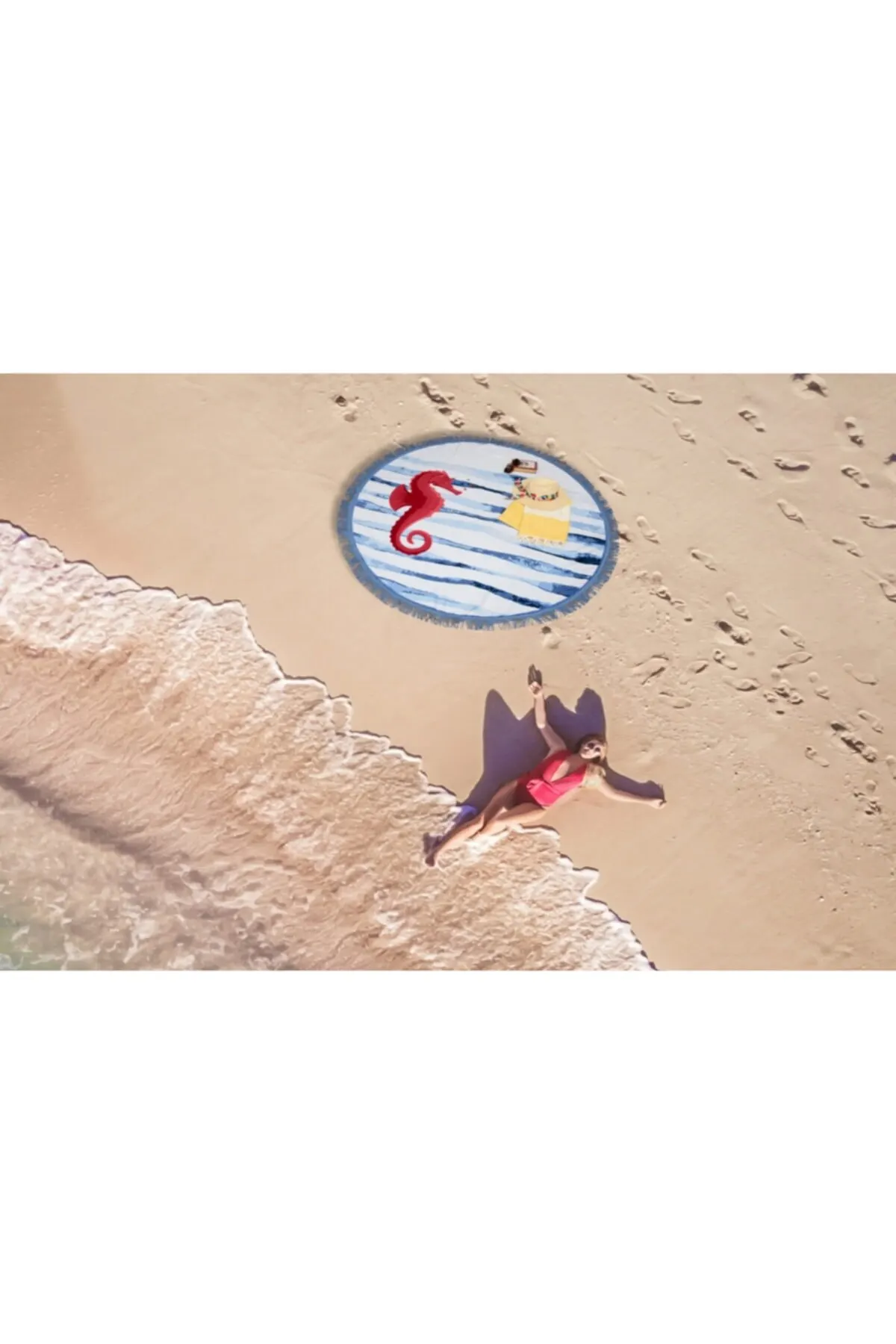 

Beach Towel Beach towel Soft Textured Water Absorbing Quick Dry
