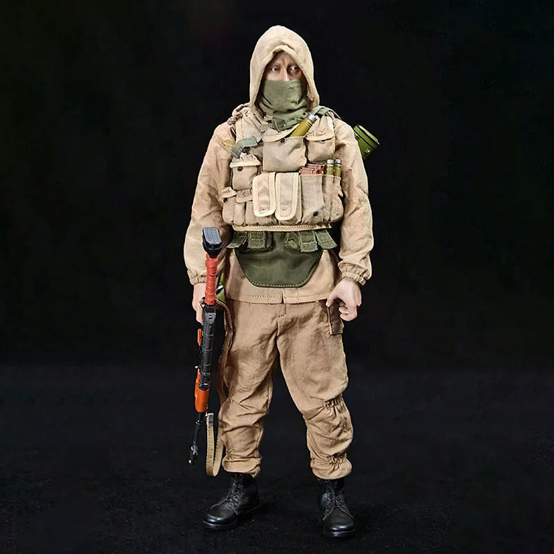 

1/6 Russian Special Forces Soldier Figure Model JINDOU UD9004 War of Dagestan 1999 12'' Male Soldier Action Body Full Set Toys