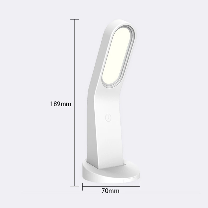 

LED Desk Lamp Magnetic Touch Dimming USB Charging Portable Wireless Night Light for Children Kids Reading Study Bedside Bedroom