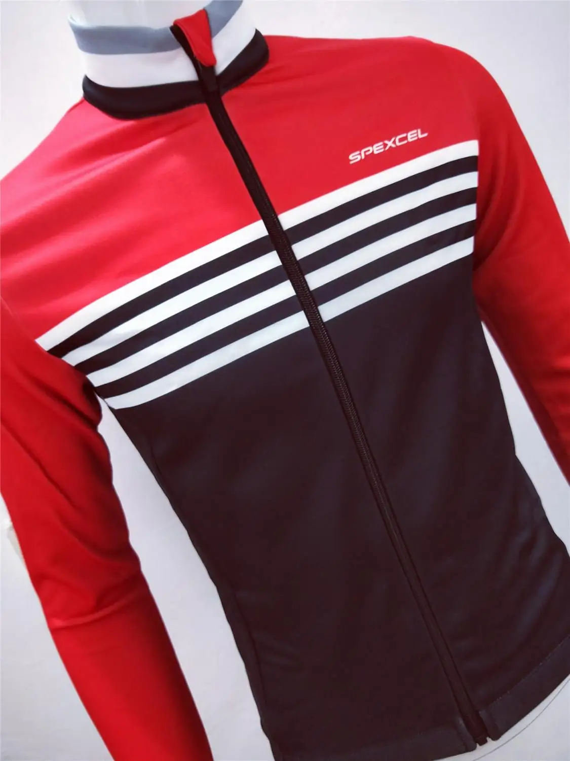 2019 SPEXCEL Полосатая Зимняя Теплая Флисовая веломайка теплая профессиональная Mtb с