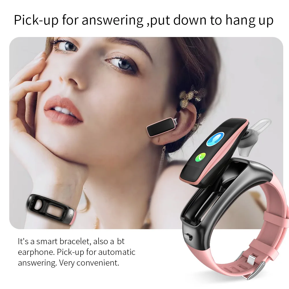 Bluetooth-наушники 2 в 1 TB02 с пульсометром и тонометром | Электроника