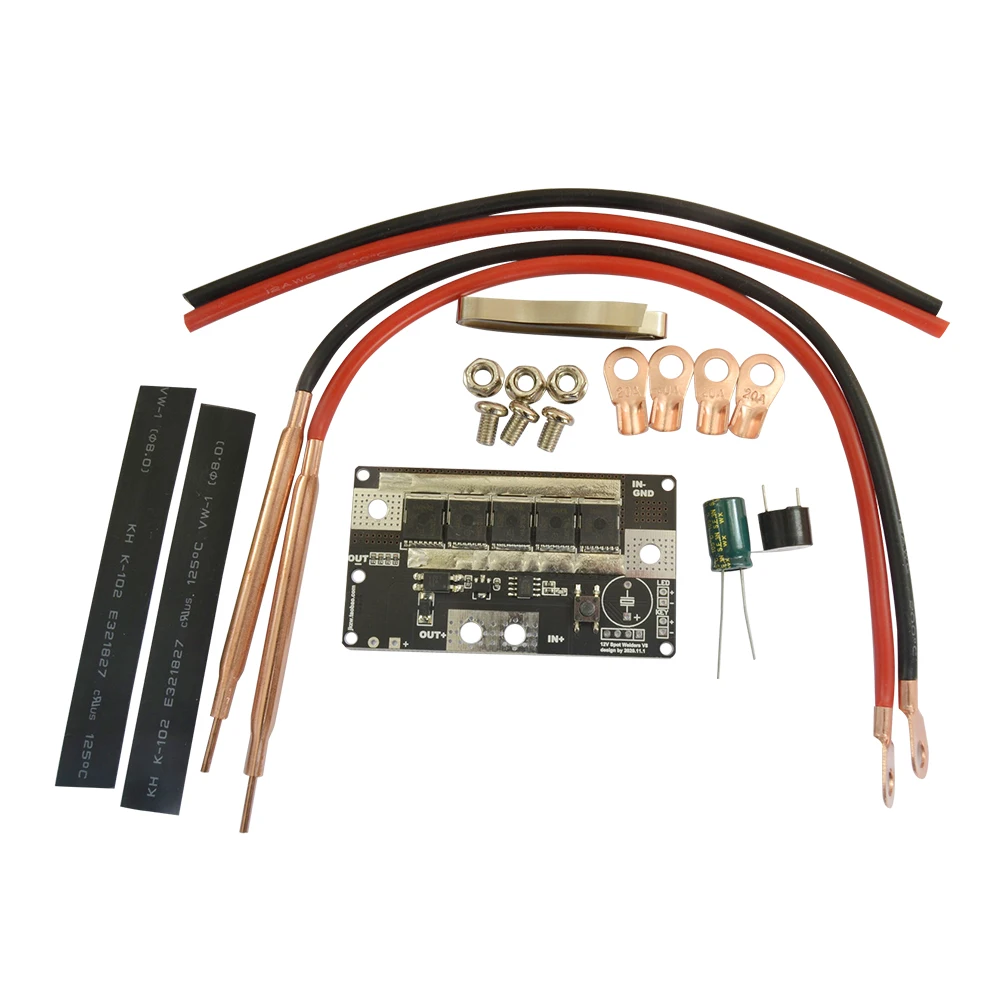 

Adjustable 5 Gears 12V Mini Spot Welder with Quick-Release Pens Spot Welding Machine Spot Welding Pen for 18650 26650 32650