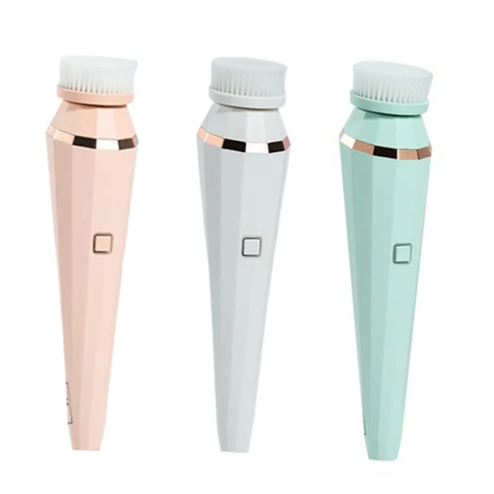 

Щетка Очищающая ультразвуковая 4 в 1, 3 режима работы