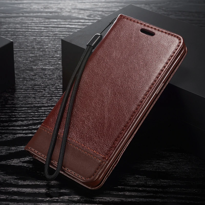 Кожаный чехол Crazy Horse с откидной крышкой Note 10, чехол-Кошелек из искусственной кожи для samsung S6 S7 S9 S8 S10 Plus A7 Note 9 10 Pro, Магнитная крышка