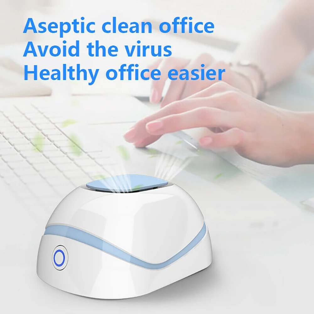 Портативный озоновый генератор очиститель воздуха O3 кислородный ионизатор