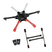 jmt 550 hexa frame kit with landing gear3d print landing gear mounting pad for diy rc multicopter heli multi rotor parts