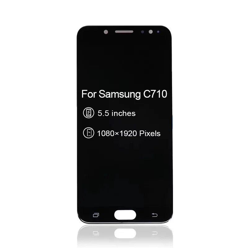 Дисплей C710 для SAMSUNG GALAXY C7 2017 C710F C7100 дисплей с сенсорным экраном и дигитайзером в