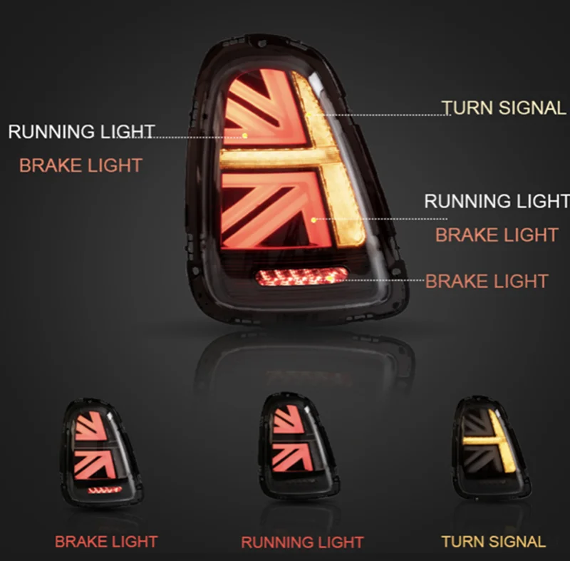 2 светодиодный задние светодиодные фонари для BMW MINI R56 R57 R58 R59 2007-2013 | Автомобили и