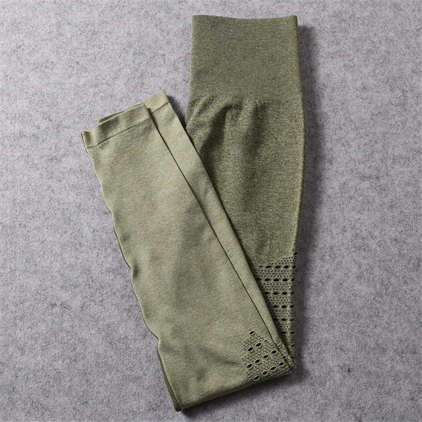 CB1092army pant Бесшовные леггинсы+ бюстгальтер на бретельках комплект из 2 предметов для йоги Женская одежда для спортзала и фитнеса комплект спортивных леггинсов с высокой талией для йоги спортивная одежда для бега - Цвет: CB1092army pant
