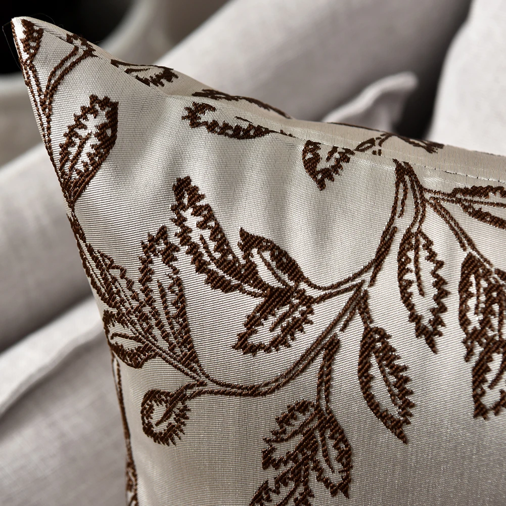 Наволочка NAPEARL однотонная жаккардовая для подушки украшение спальни