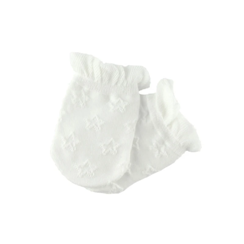 

1 Pair Baby Gloves Mittens Soft Cotton Knitted Warmer Socks Sox Shower Gifts
