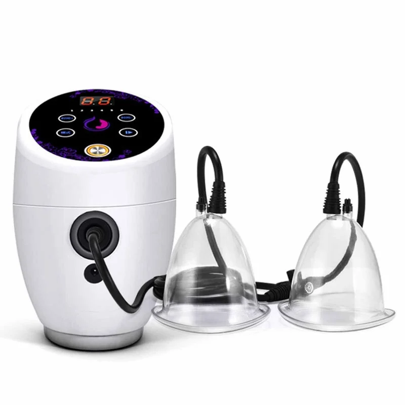

2021 Breast Enlargement Bust Pumps Buttocks Lifter Cup Vacuum Therapy Hip Lifting Breast Massager Machine For Salon Homeuse