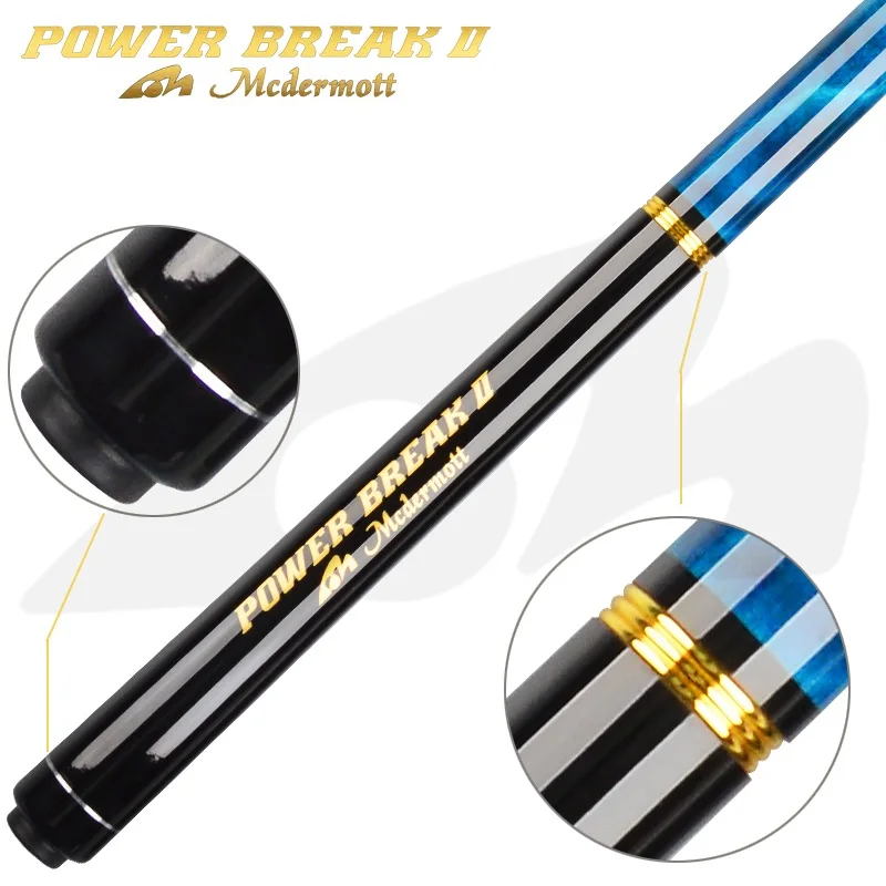 

McDermott Billiard Punch&Jump Cue G10 Tip 13mm Carbon Fiber Technology Shaft Tecnologia Billar Break Jump cue with Gifts
