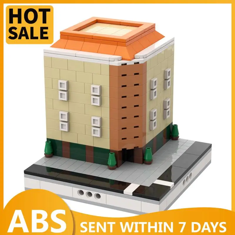 

Neighborhood building Modular City Creative MOC Building Blocks Bricks Street View Collection Mini MOC Architecture Toys For Kid