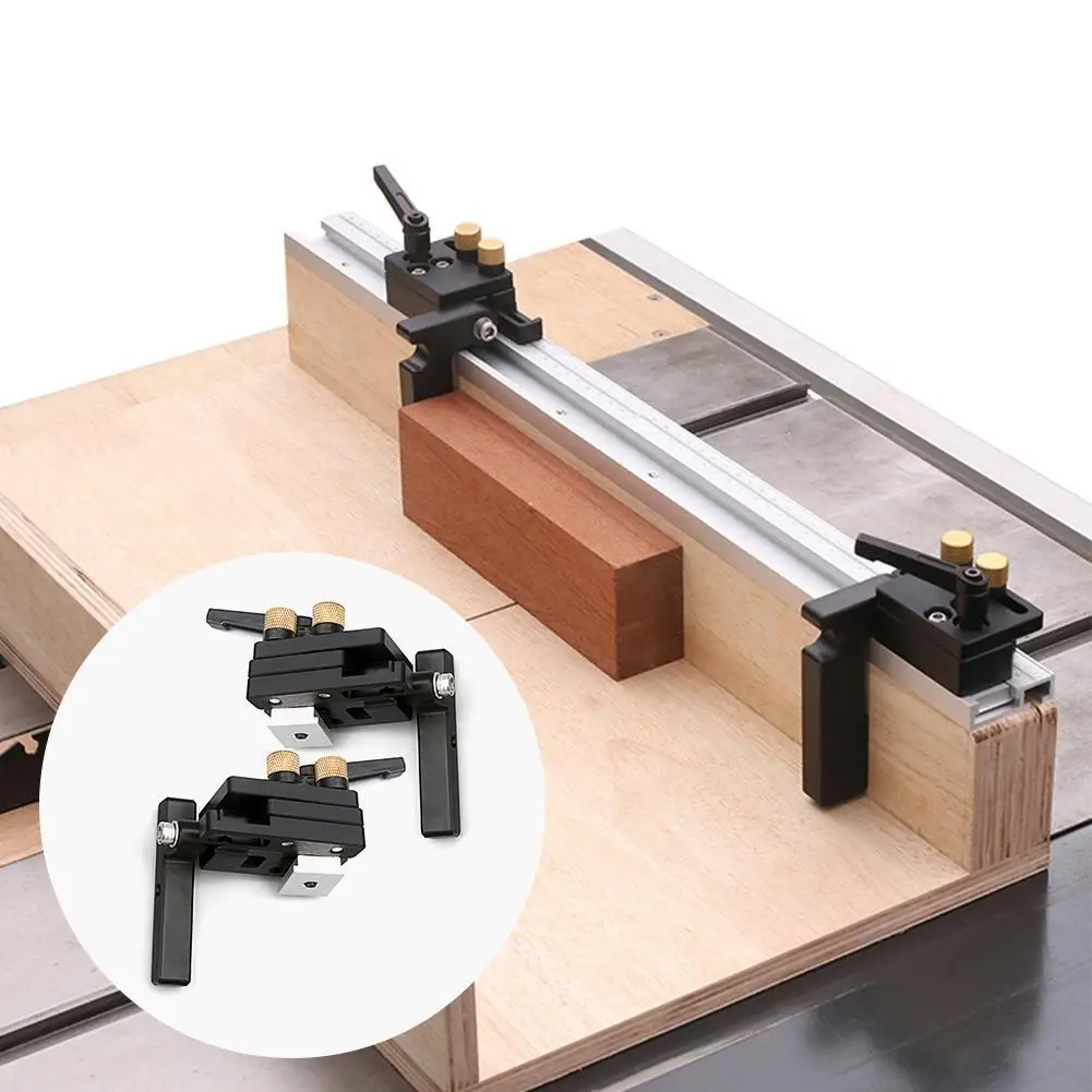 T Track Limiter, 30 Type Miter Track Stop Router Aluminium Alloy Woodworking Rail Connector Tool For 30mm T Slot T Tracks Saw Fences, Miter Saw Accessories - Canada