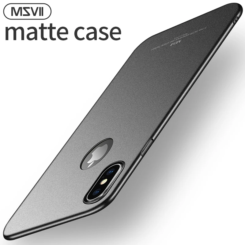 Msvii Роскошный чехол для телефона iPhone Xs Max Xr задняя крышка ультра тонкий Fundas xs |
