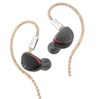 bqeyz spring 2 in ear monitor triple hybrid ba dynamic driver piezoelectric iem hifi with detachable cable for noise isolation