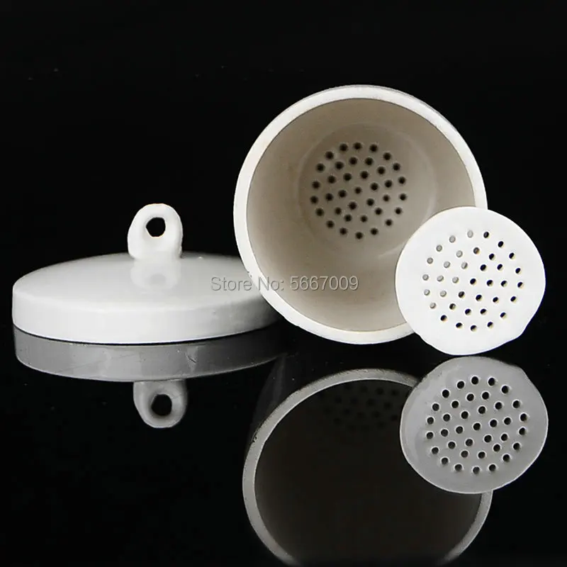 4 шт. лабораторный керамический фарфоровый фильтр Gooch с мелкой сеткой для