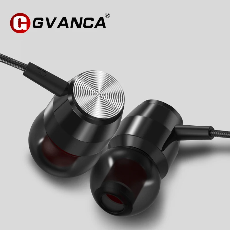 GVANCA YX025 супер бас наушники проводные с микрофоном Проводная игровая гарнитура
