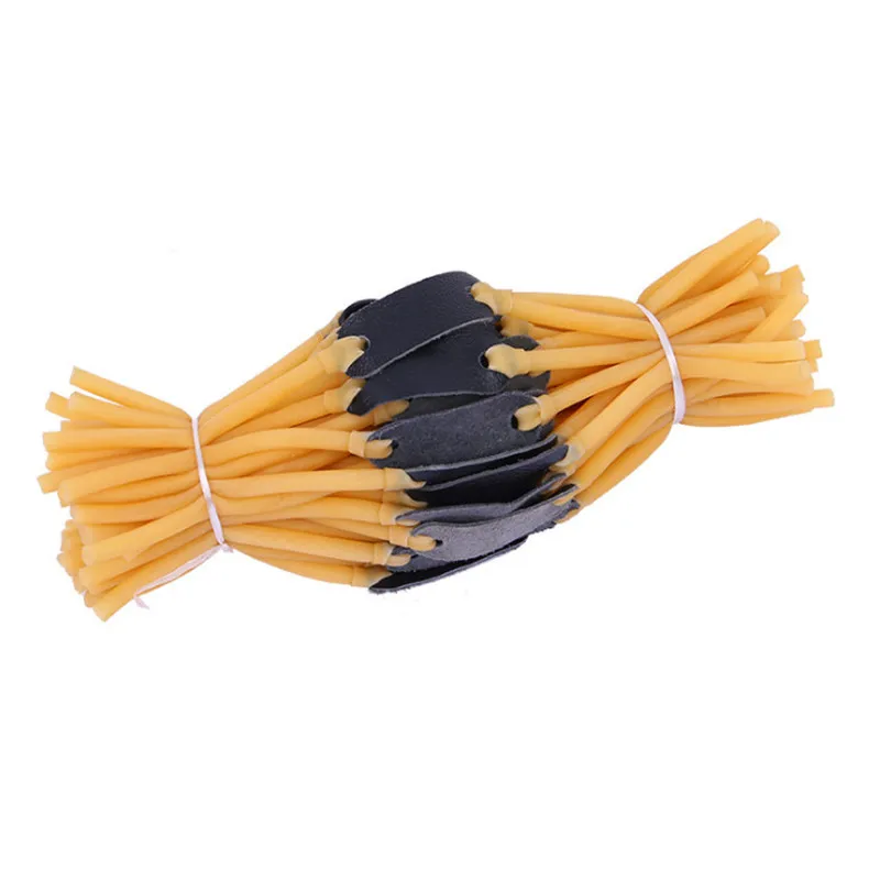 

2X 6*9mm Elastic Rubber Band Bungee Replacement For Slingshot Catapult Hunting