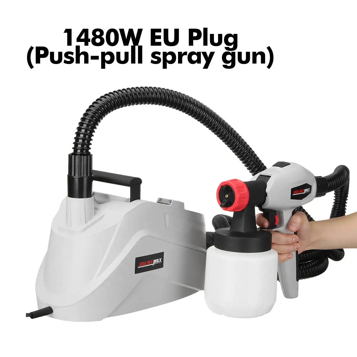 

120-1480W Detachable High Pressure Spray Gun 220-240V 800ML/1300ML Power Electric Paint Sprayer for DIY Home Use Beginner