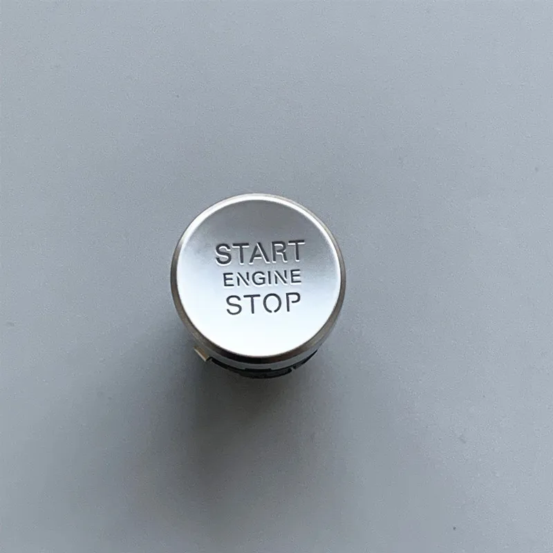 LHD кнопка запуска и остановки двигателя хромированный переключатель для AUDI A6 C7 A7