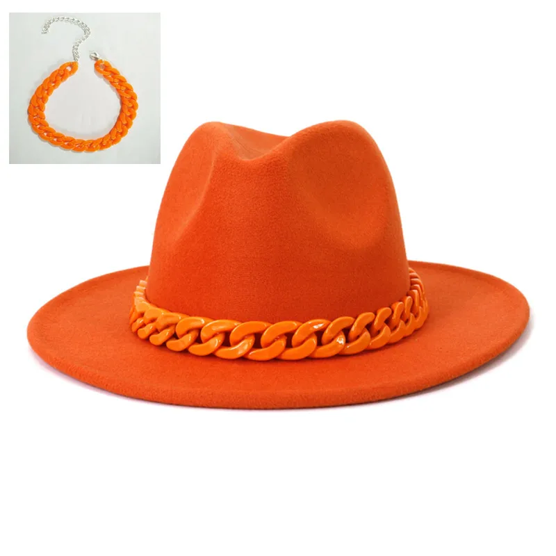 Ожерелье шляпа оптовая продажа двухкомпонентные аксессуары из акриловой цепи