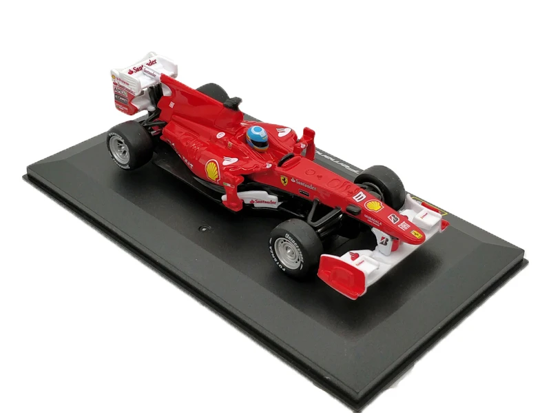Модель гоночного автомобиля Bburago 1/32 1:32 Ferrari F1 Фернандо Алонсо No8 формула 1 литой