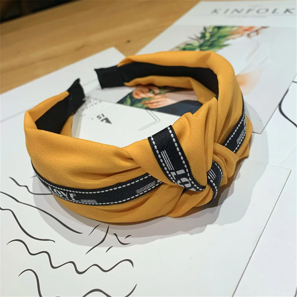 LOVE Ms. Простая скатерть Sen широкая головная повязка для лица Женская на голову