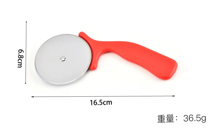1PC Stainless Steel Pizza Cutter Idea Household Knife Cake Tools Wheel Use For Waffle Cookies Single Cut | Дом и сад