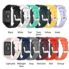 Цветной спортивный силиконовый ремешок для часов, сменный ремешок, умный Браслет, регулируемый ремешок для наручных часов, подходит для Huawei Honor Watch ES