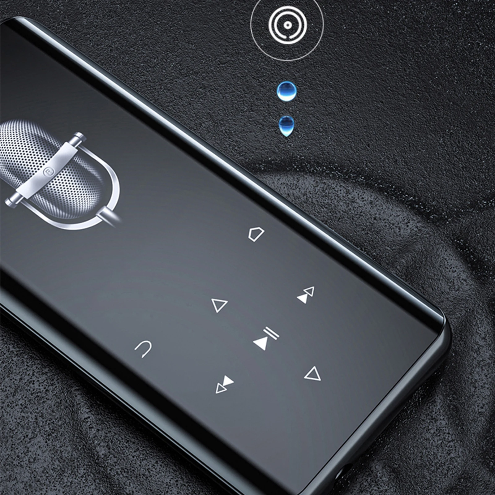 Новейший плеер RUIZU D25 Bluetooth 5 0 MP4 встроенный динамик изогнутый экран 2 4 дюйма с