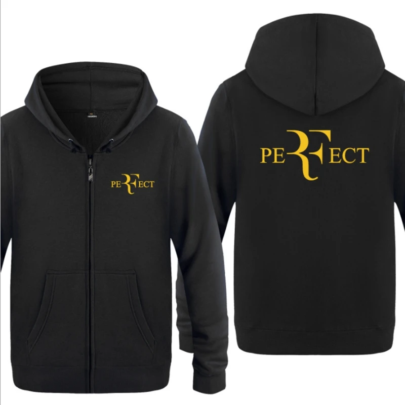 

2021NEW PEFECT logo zipper Sweatshirt Men Zipper Hoodies Autumn Hoodie Winter Long Fashion Casual Clothes