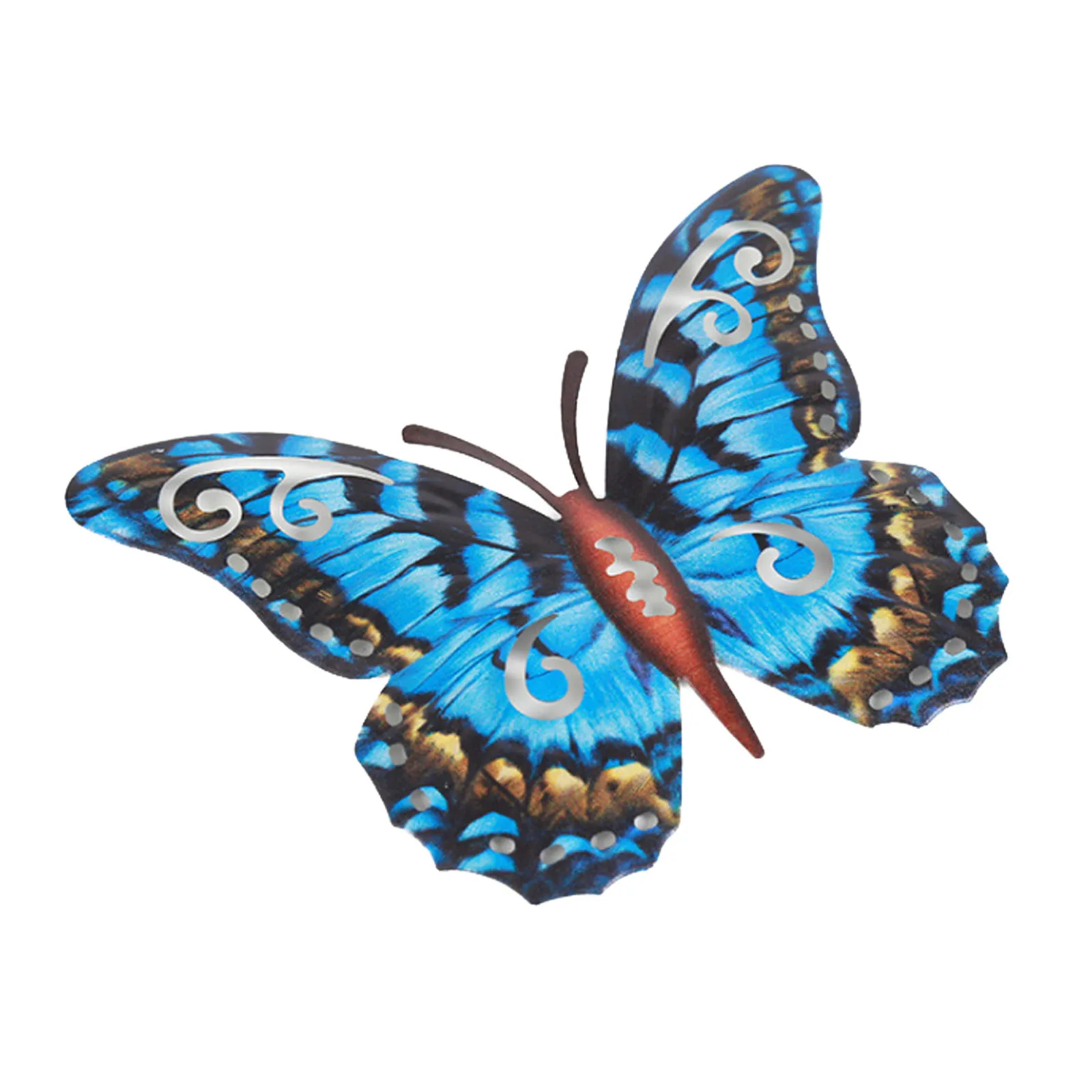 Настенные подвески в виде бабочек металлические изделия прочные подарки друзьям