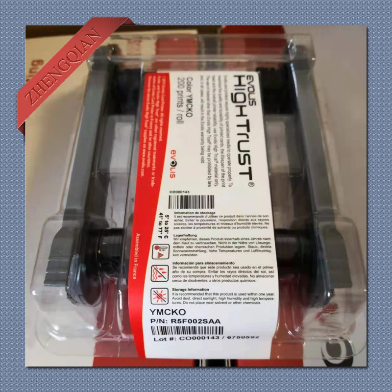Цветная лента Evolis R5F002SAA YMCKO для принтеров Карт evolis ZENIUS | Компьютеры и офис
